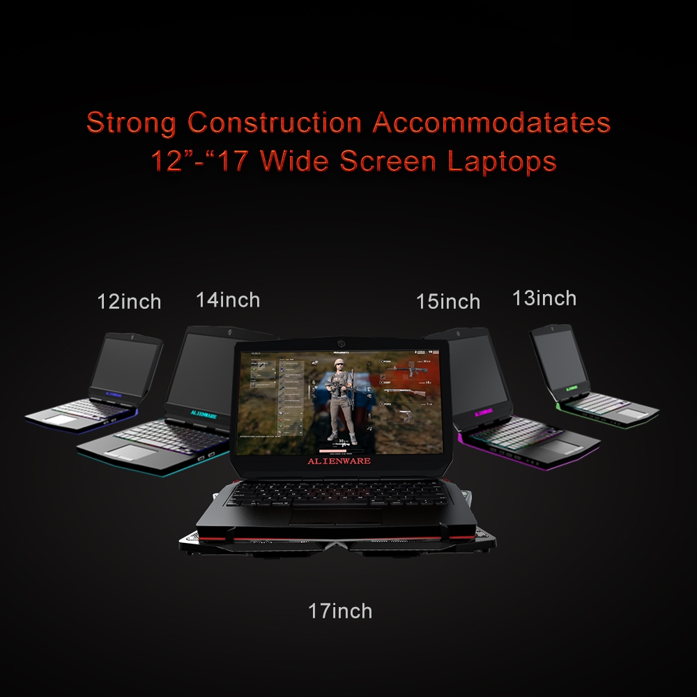 پایه خنک کننده k25 برای لپ تاپ های ۱۲ تا ۱۷ ایچ