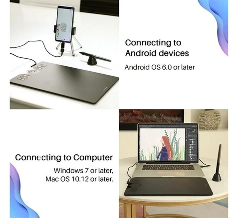 دو ناحیه کاربری قلم نوری هوئیون hs610