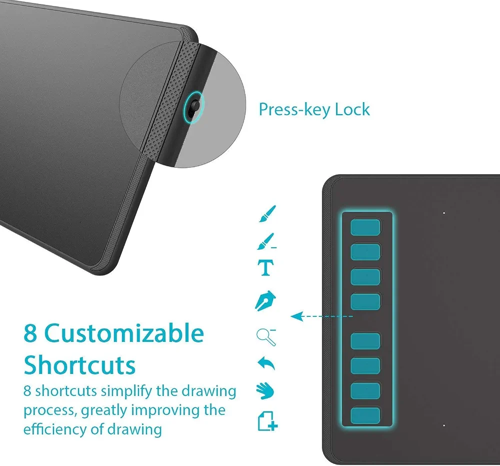کلید میانبر تبلت هوئیون h950 p