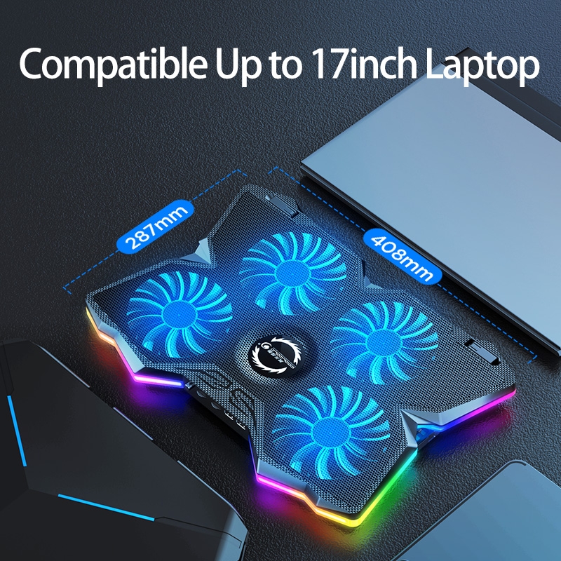 ابعاد پایه خنک کننده k25 pro