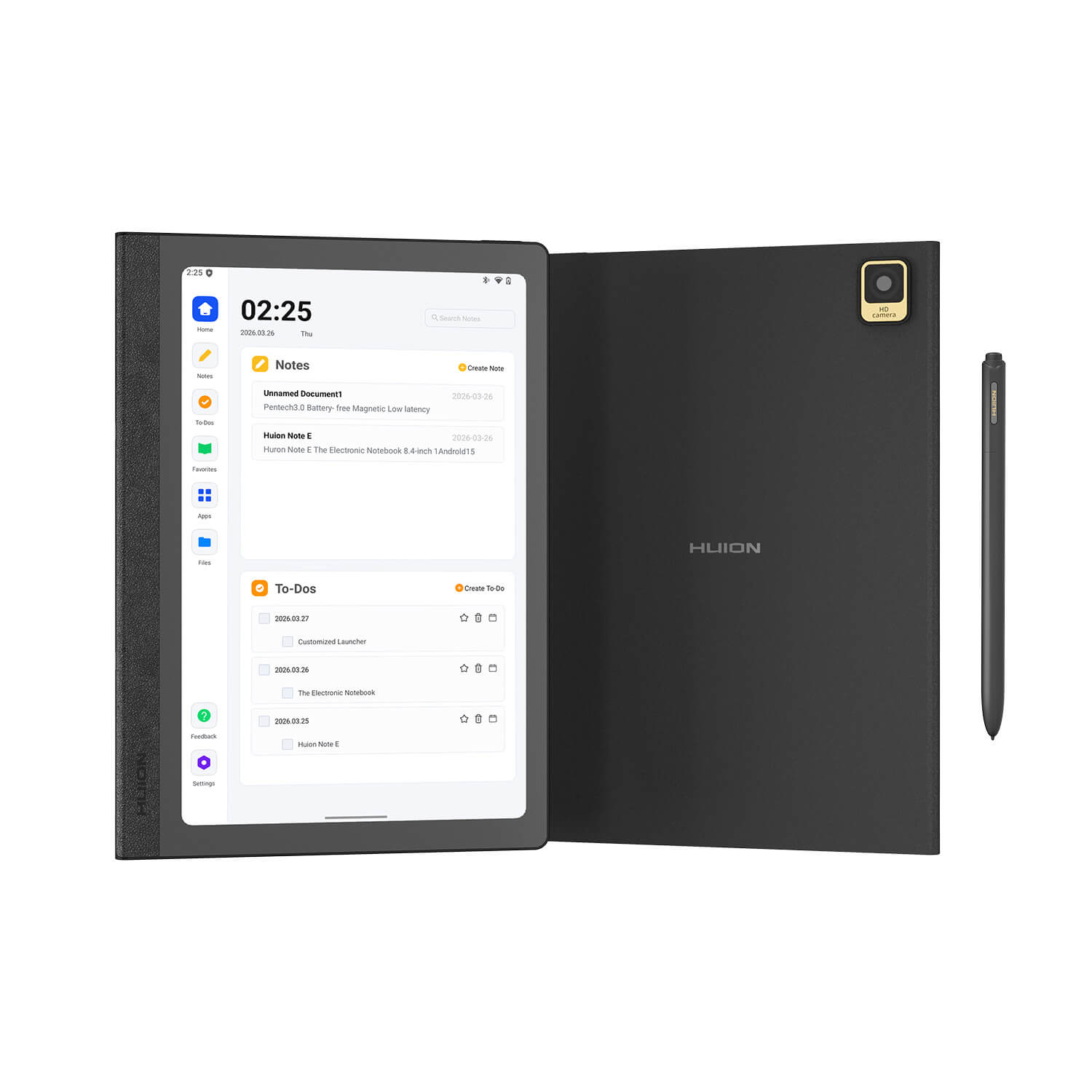 دفترچه هوشمند huion note e