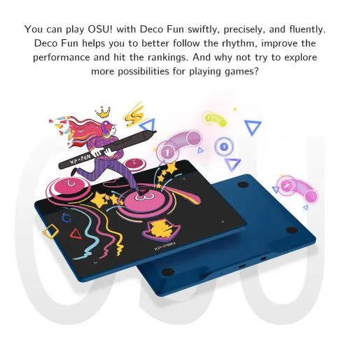 بازی osu با deco fun s