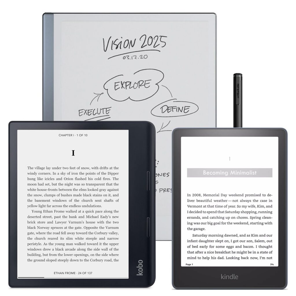 مقایسه کتابخوان های بوکس