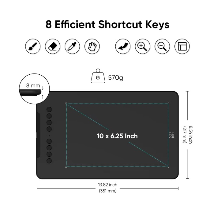 خرید قلم نوری XP-PEN Deco 01 V3