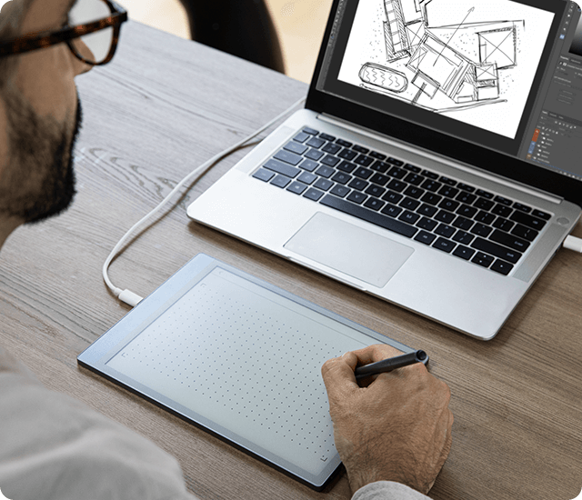 حالت تبلت طراحی تبلت جوهر الکترونیکی هوئیون Ink EB1011