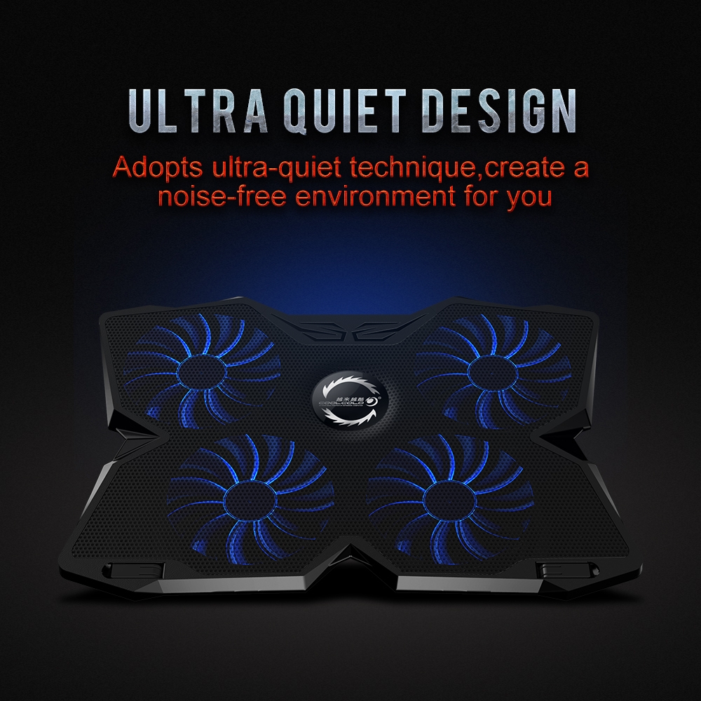  کم صدایی پایه خنک کننده لپ تاپ کول کلد مدل K25