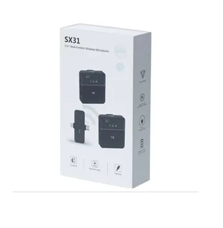 میکروفون یقه ای وایرلس دو فرستنده مدل SX-31