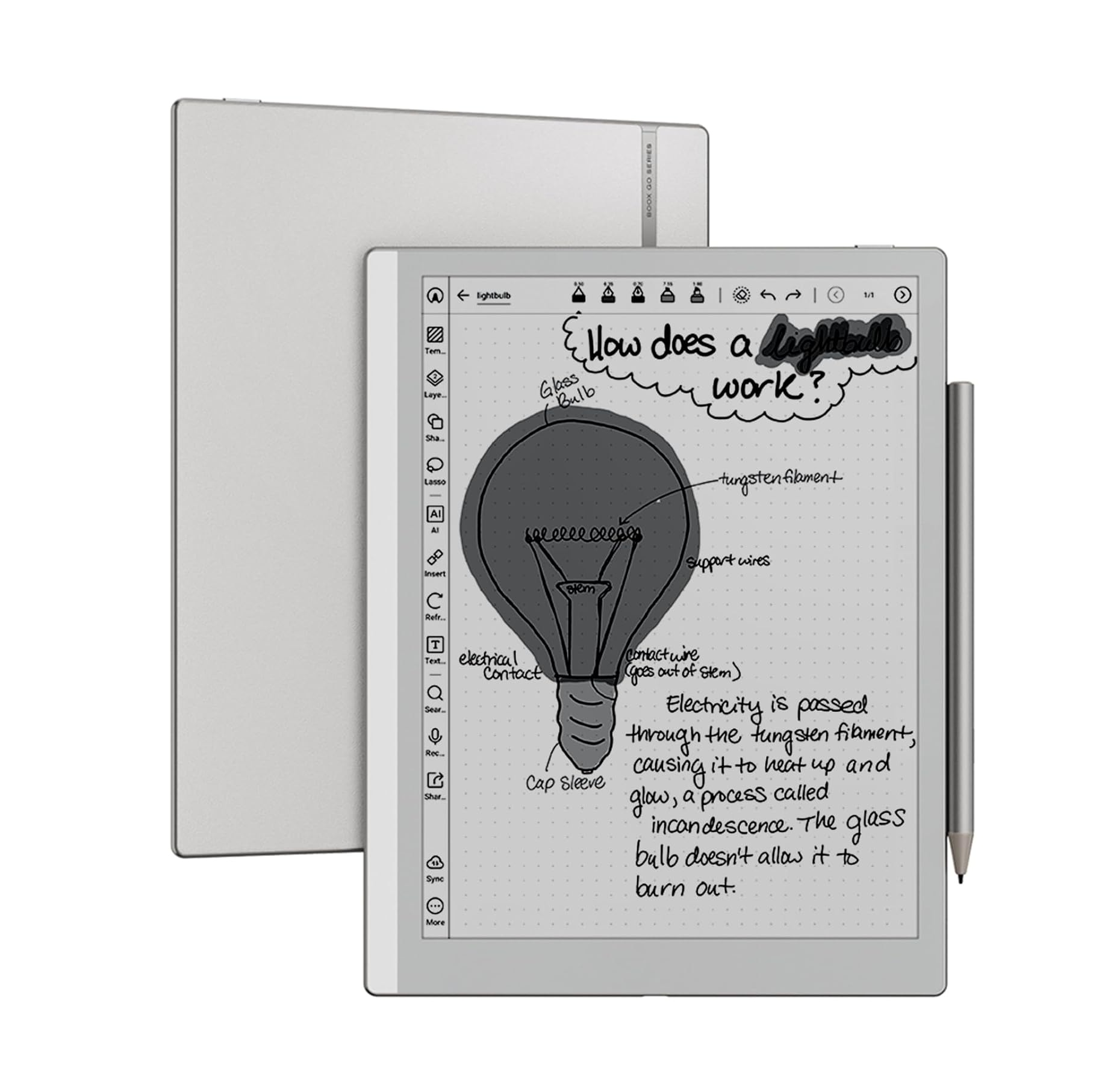 کتابخوان اونیکس مدل BOOX Go 10.3 Gen 2