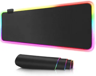 موس پد گیمینگ RGB مدل LUMINOUS 80*30 RGB ضخیم