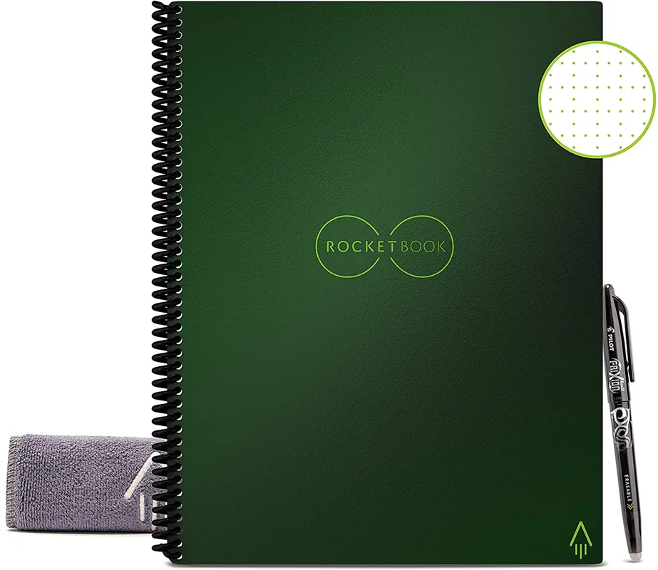 دفترچه یادداشت هوشمند مدل Rocketbook Smart Reusable Notebook
