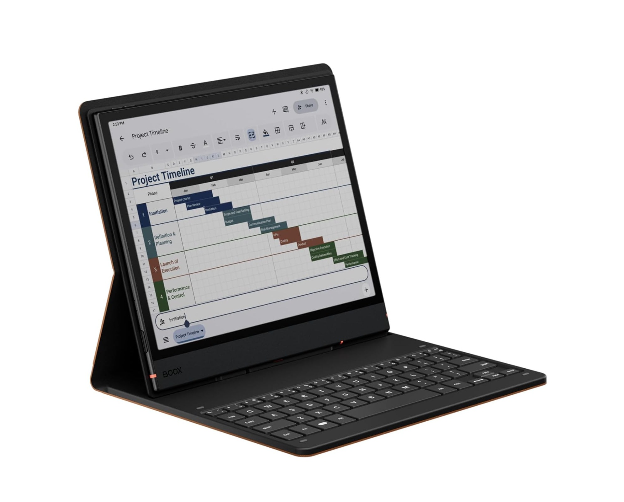 کاور-کیبورد مغناطیسی BOOX مناسب برای Note Air5 C